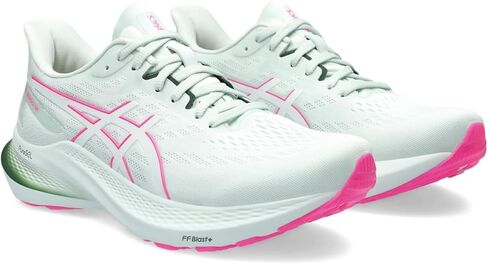 ASICS Women's GT-2000 12 Trail Running Shoes, 10.5, NATURE BATHING/LIME GREEN in Saudi Arabia