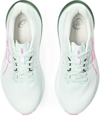 ASICS Women's GT-2000 12 Trail Running Shoes, 10.5, NATURE BATHING/LIME GREEN in Saudi Arabia