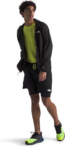 THE NORTH FACE Men's Sunriser 2-in-1 Short 6", Shady Blue, Large Regular in Saudi Arabia