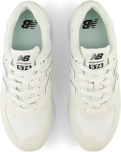 حذاء رياضي نسائي من New Balance 574+، منتصف القرن الوردي/الجرانيت الوردي، 5 in Saudi Arabia