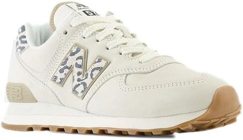 حذاء رياضي نسائي من New Balance 574+، منتصف القرن الوردي/الجرانيت الوردي، 5 in Saudi Arabia
