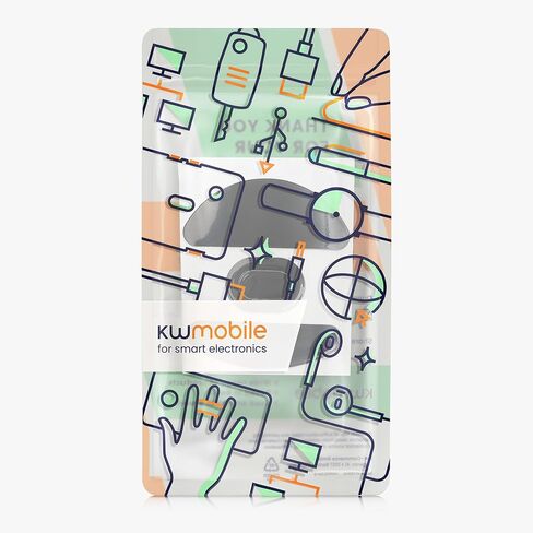 kwmobile mouse feet استبدال متوافق مع steelseries aerox 3 computer mouse skates kyser - Black in Kuwait