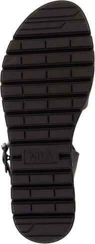 MIA Shoes Maya Women's Vegan Leather Platform Flatform Sandals in Saudi Arabia