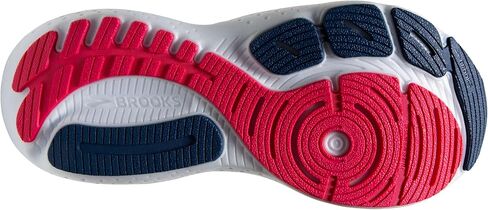 Brooks Women’s Glycerin GTS 21 Supportive Running Shoe - Cloud/Black/Pink - 10 Medium in Saudi Arabia