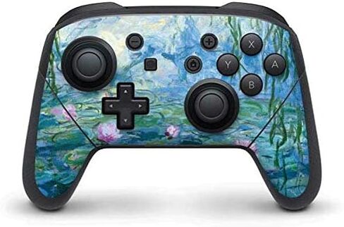 Skinit Decal Gaming Skin Compatible with Nintendo Switch Pro Controller - Officially Licensed View of The Naruto whirlpools at Awa by Hiroshige Design in Saudi Arabia