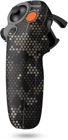 Glossy Glitter Drone Skin Compatible with DJI Motion 3 (2024) - Blue Strokes - Premium 3M Vinyl Protective Wrap Decal Cover - Easy to Apply | Crafted in The USA by MightySkins in Kuwait