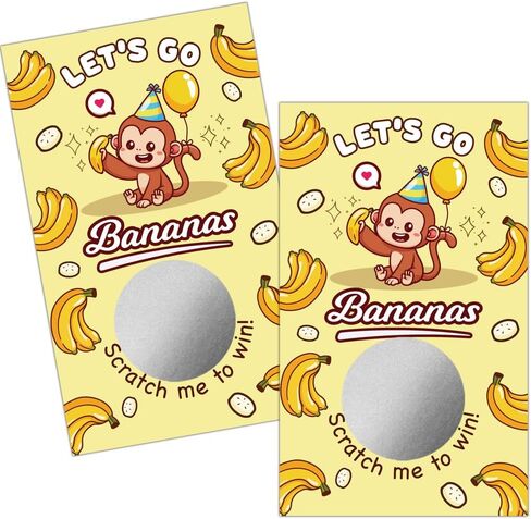 Haizct 50 Pack Forest Animals Baby Shower Game Scratch Off Cards for Baby Shower, Baby Shower Activity and Idea(Oh, Baby)-GK100 in Kuwait