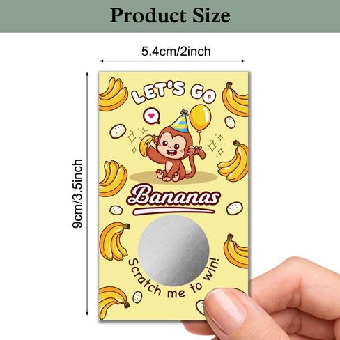 Haizct 50 Pack Forest Animals Baby Shower Game Scratch Off Cards for Baby Shower, Baby Shower Activity and Idea(Oh, Baby)-GK100 in Kuwait