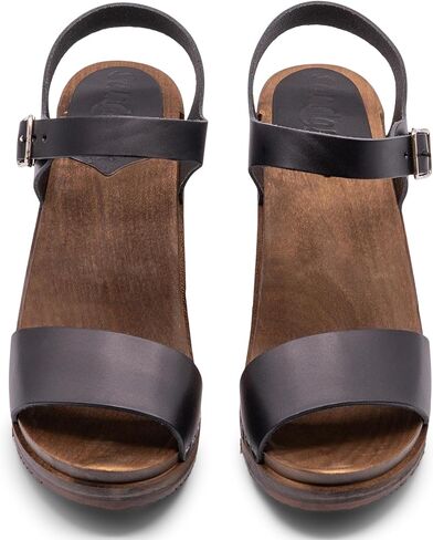 Sandgrens Swedish Handmade Wooden Clog Sandal | Vienna in Kuwait