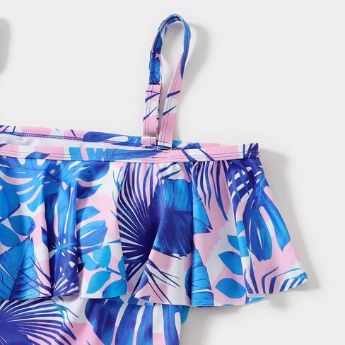 IFFEI Mommy and Me Swimsuit Pineapple Printed One Piece Family Matching Swimwear Boys 4-5 Years in Saudi Arabia