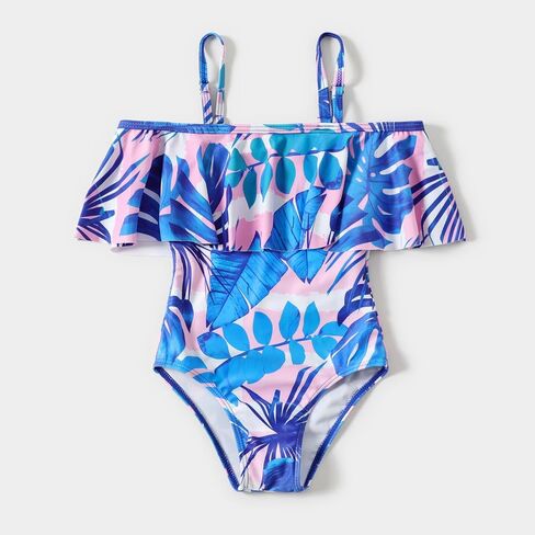 IFFEI Mommy and Me Swimsuit Pineapple Printed One Piece Family Matching Swimwear Boys 4-5 Years in Saudi Arabia