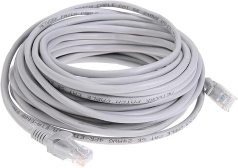 1M / 5M / 10M / 15M / 30M / 50M / 100M Ethernet Cable High Speed ​​Cat5e RJ45 Network LAN Cable Computer Computer Cabled (100M) in Kuwait