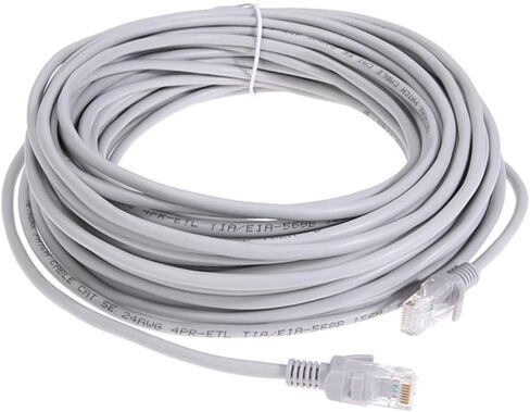 1M / 5M / 10M / 15M / 30M / 50M / 100M Ethernet Cable High Speed ​​Cat5e RJ45 Network LAN Cable Computer Computer Cabled (100M) in Kuwait