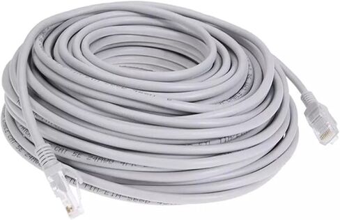 1M / 5M / 10M / 15M / 30M / 50M / 100M Ethernet Cable High Speed ​​Cat5e RJ45 Network LAN Cable Computer Computer Cabled (100M) in Kuwait