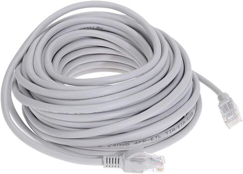 1M / 5M / 10M / 15M / 30M / 50M / 100M Ethernet Cable High Speed ​​Cat5e RJ45 Network LAN Cable Computer Computer Cabled (100M) in Kuwait
