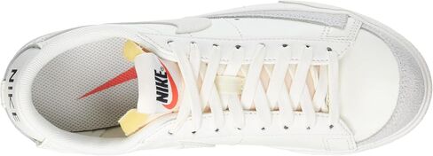 NIKE Women's Sneaker, White Pink Glaze Summit White Black, 8 in Saudi Arabia