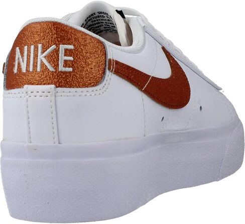 NIKE Women's Sneaker, White Pink Glaze Summit White Black, 8 in Saudi Arabia