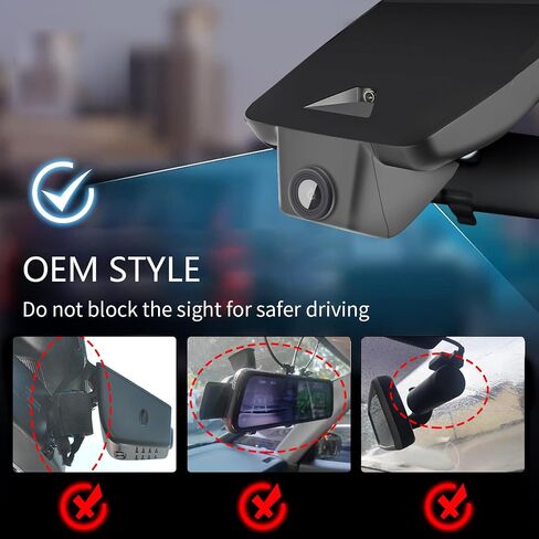 Front 4K & الخلفية 1080p DASH CAM مخصصة لتويوتا 4Runner 2020-2024 GEN5 N280 ، TRD Sport Limited Pro على الطرق الوعرة SR5 ، نظرة متكاملة OEM ، UHD 2160P فيديو ، APP & WIFI ، بطاقة 128GB in Saudi Arabia