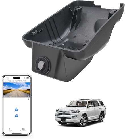 Front 4K & الخلفية 1080p DASH CAM مخصصة لتويوتا 4Runner 2020-2024 GEN5 N280 ، TRD Sport Limited Pro على الطرق الوعرة SR5 ، نظرة متكاملة OEM ، UHD 2160P فيديو ، APP & WIFI ، بطاقة 128GB in Saudi Arabia