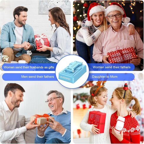 4In1 Cell Phone Stand with Speaker Bluetooth Wireless, Power Bank Foldable Phone Holder, Gifts for Mens Women, Portable Cellphone Holder with Speaker and Anti-Slip Base HD Surround Sound - Blue in Saudi Arabia
