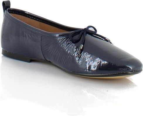 Sam Edelman Women's Ari Gem Ballet Flat, Black Suede, 8 in Saudi Arabia