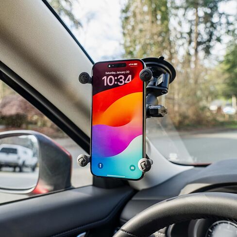 RAM MOUNTS X-Grip Large Phone Mount with Long Arm Twist-Lock Suction Cup in Kuwait