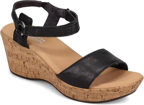 NAOT Footwear Women's Pier Wedge Soft White Leather 38 in Saudi Arabia
