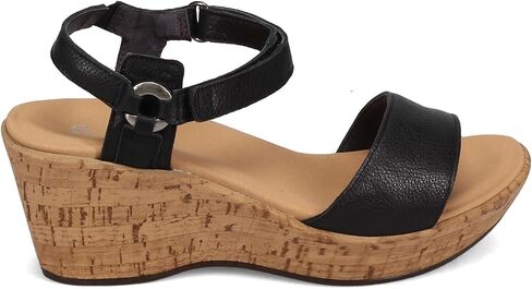 NAOT Footwear Women's Pier Wedge Soft White Leather 38 in Saudi Arabia