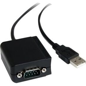1 Port FTDI USB to Serial RS232 Adapter Cable with Com Retention
