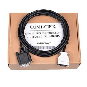 CQM1-CIF02 Series Programming Cable RS232 Adapter for CPM1A/2A CPM1AH C200HS/C200HX/HG/HE PLC