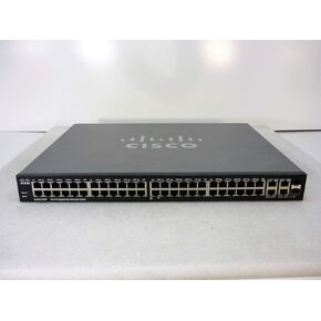 Cisco SG300-52MP-K9 52-Port Gigabit PoE Managed Switch (Renewed)
