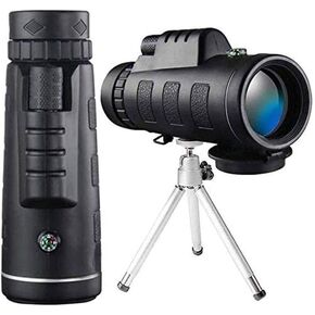 Monocular Telescope 40x60 High Power HD Monocular for Bird Watching Adults with Tripod BAK4 Prism for Wildlife Hunting Camping Travelling Wildlife