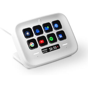 Elgato Stream Deck Neo – 8 Customizable Keys, 2 Touch Points, Speed Through Tasks & Workflows - Control Word, Excel, PowerPoint, Teams, Zoom, Spotify and more, Works with Mac & PC (Renewed)