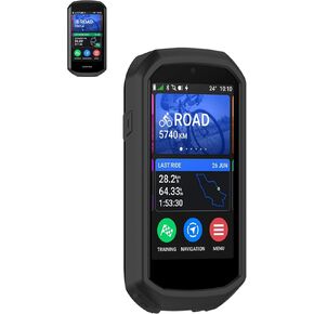 Case for Garmin Edge 1050 GPS Bike Computer ، مادة Sillence ، امتصاص الصدمات وحماية مكافحة الإسقاط الناعمة ، الأحمر. in Kuwait