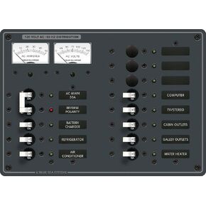 Blue Sea Systems 8076 AC Main + 11 Positions
