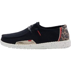 Hey Dude Women's Wendy Inca Armour Grey Size 8 | Women’s Shoes | Women’s Lace Up Loafers | Comfortable & Light-Weight in Kuwait