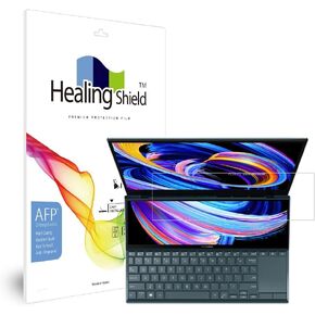 Muellery Healingshield Screen Protector Paper-Like Eye Protection Anti Blue Ray Anti Glare Paper Texture Film Compatible with ASUS ZenBook Duo UX482E [Screen Pad 1pc] PHPA1544_Laptop