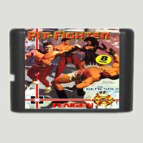 Royal Retro Pit Fighter 16 Bit MD Game Card for Sega Mega Drive for Genesis- (NTSC-J)