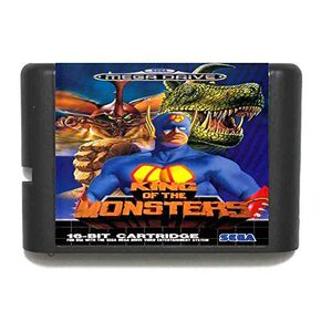 Royal Retro King Of The Monsters 16 bit MD Game Card For Sega Mega Drive For Genesis-(PAL-E)