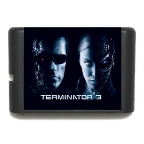 Royal Retro Terminator 3 16 bit MD Game Card For Sega Mega Drive For Genesis-(PAL-J)