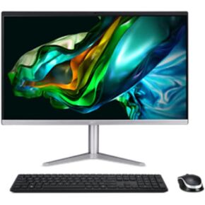 acer Aspire C24-1300 AIO | 23.8" 1366x768 HD | Ryzen 5-7520U - 512GB SSD Hard Drive - 8GB RAM - AMD Radeon 610M | 4 cores @ 4.3 GHz - 4GB GDDR6 Win 11 Home Black