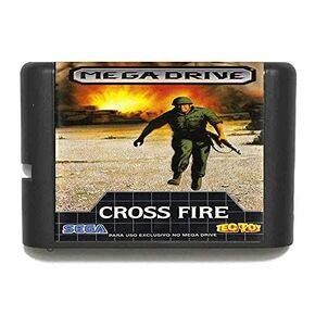 Royal Retro Cross Fire 16 bit MD Game Card For Sega Mega Drive For Genesis-(NTSC-U)