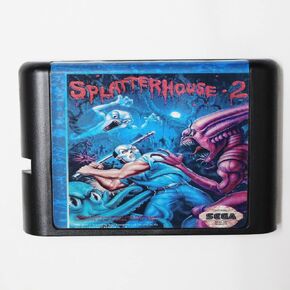 Royal Retro Splatterhouse 2 16 bit MD Game Card For Sega Mega Drive For Genesis-(NTSC-J)