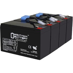 Mighty Max Battery APC Smart-UPS 1400RM Rackmount Replacement Battery RBC8 Complete Kit