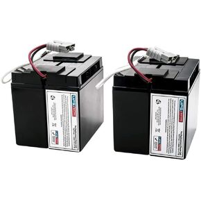 UPSBatteryCenter Compatible Battery Set for APC Smart UPS 2200 SU2200 (Fresh Stock)
