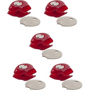 Trigger Lock, Hunting Gun Storage Locks, Safety Universal Firearms Pistol Gun Locks Fit Most Handguns and Rifles 5-Pack