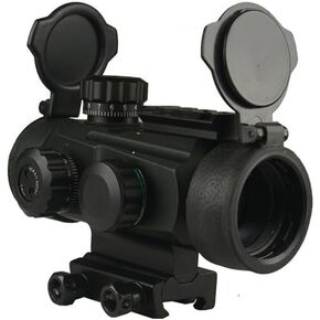 Dia 35mm Lens Big View of Field Dot Sight, Red and Green, with Top Rail