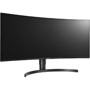 LG 34WL85C-B UltraWide 34" 21:9 Curved WQHD (3440 x 1440) IPS Display, sRGB 99% Color Gamut, HDR 10, Height / Tilt Adjustable Stand – Black
