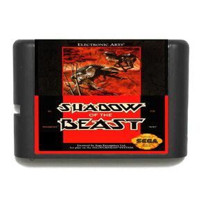 Royal Retro Shadow of the Beast 16 bit MD Game Card For Sega Mega Drive For Genesis-(NTSC-J)