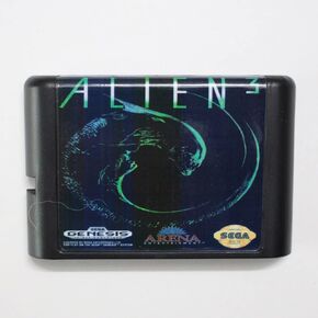 Royal Retro Alien 3 16 bit MD Game Card For Sega Mega Drive For Genesis-(PAL-E)